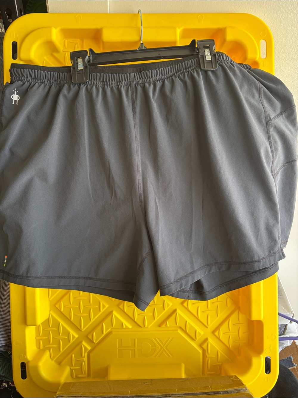 Smartwool Men's Charcoal Gray Shorts Size XXL